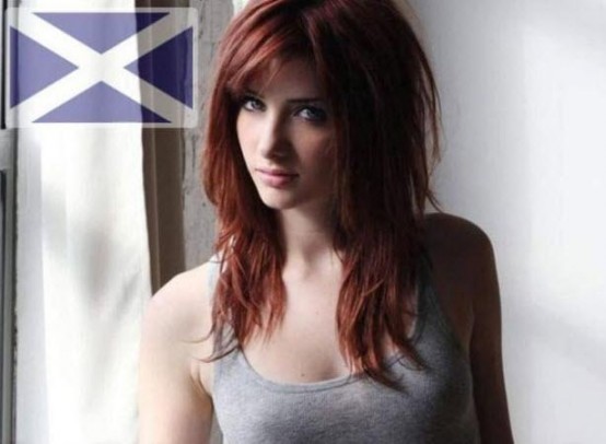 Kızıl saçlıların en yoğun olduğu ülke İskoçya'dır.