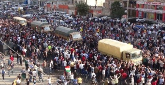 10 kişilik peşmerge heyeti Kobani'de