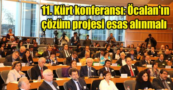 11. Kürt konferansı: Öcalan'ın çözüm projesi esas alınmalı