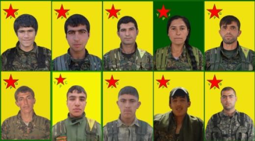 11 YPG-YPJ'linin kimliği açıklandı