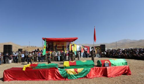 130 PKK'linin defnedildiği 'Xerzan Şehitliği' törenle açıldı