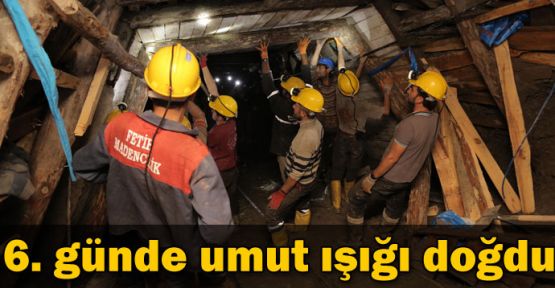 18 madenciyi arama çalışmaları sürüyor