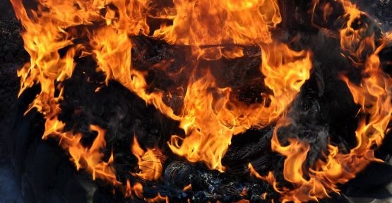 2015'in ilk Newroz ateşi Doğubayazıt'da yakıldı