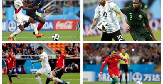 2018 Dünya Kupası'nda son 16 turu dev maçlarla başlıyor