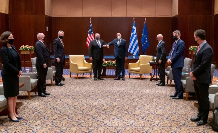 ABD ve Yunanistan'dan Doğu Akdeniz'de 'barışçıl çözüm' çağrısı