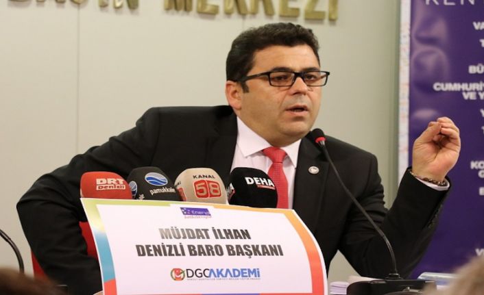 Denizli Barosu'ndan yasak kararına dava