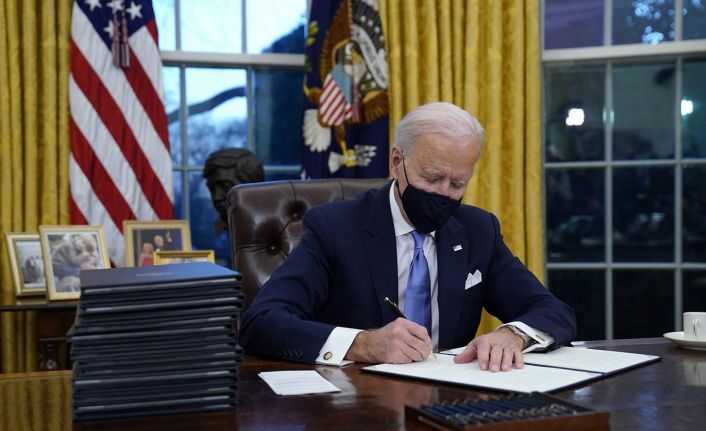 ABD Başkanı Biden'dan salgınla mücadele için iki yeni kararname