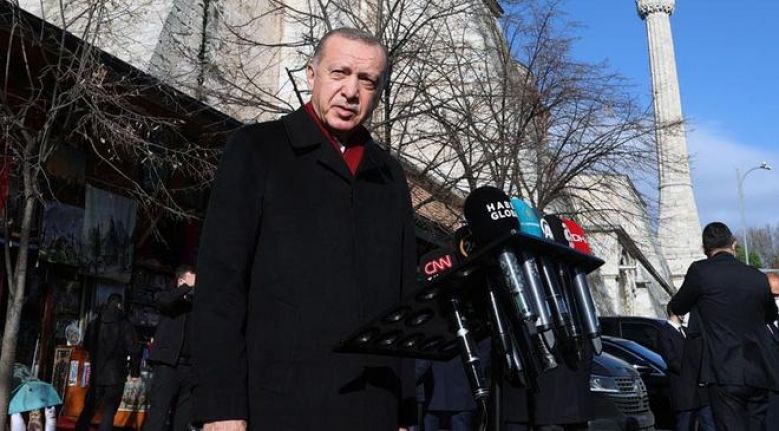 Erdoğan'dan CHP'ye 'türban' tepkisi