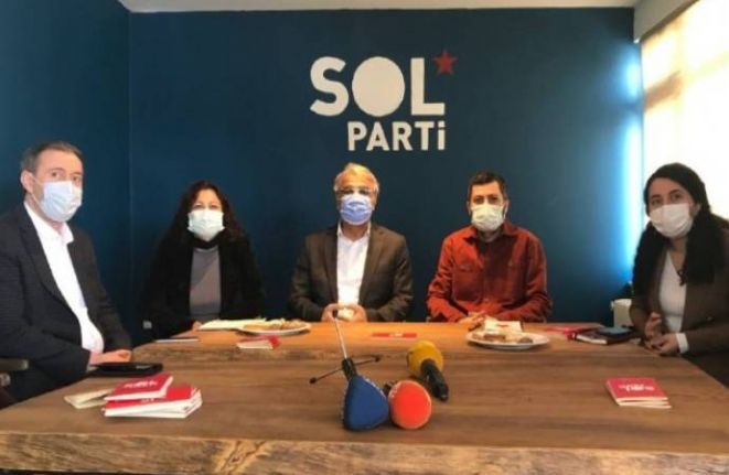 HDP'den Sol Parti ziyareti: Ortak barış mücadelesi oluşturmalıyız