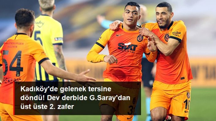 Kadıköy'deki dev derbide kazanan, Galatasaray oldu