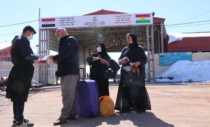 Üzümlü Sınır Kapısı'ndan Irak'a geçişler, yeniden başladı