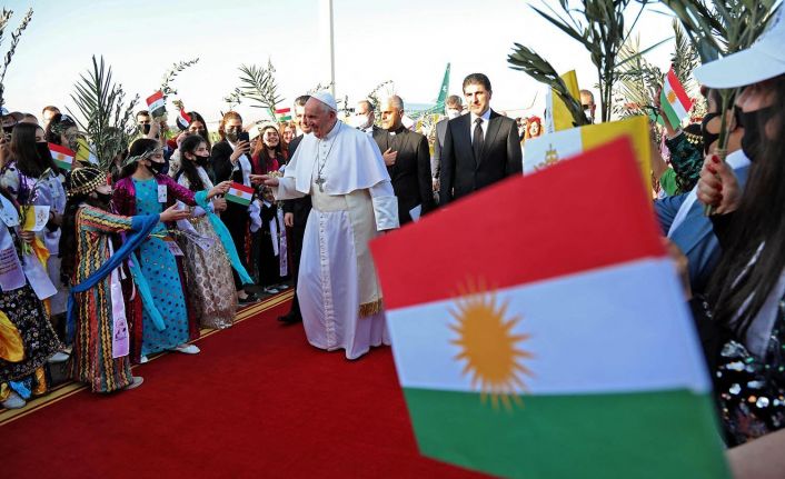 Papa Franciscus: Kürdistan'da özgürlük var