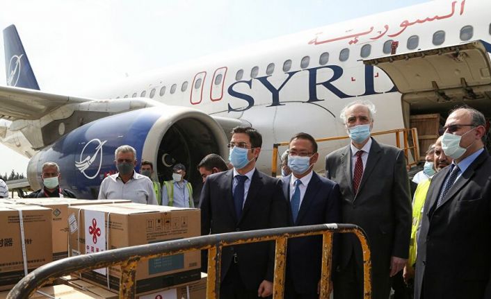 Çin Suriye'ye 150 bin doz Covid aşısı bağışladı