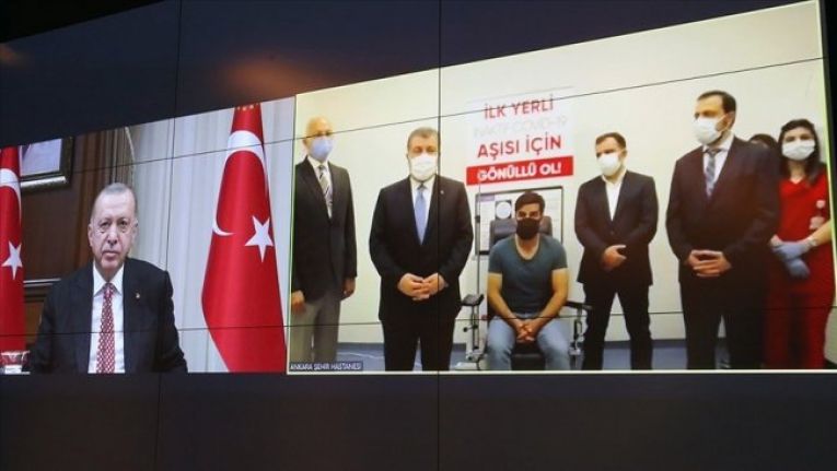 Erdoğan, yerli korona aşısının adını koydu: TURKOVAC