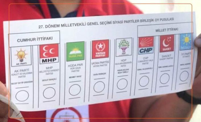 AK Parti+MHP yüzde 35,8; CHP+İYİ Parti+SAADET 39,8