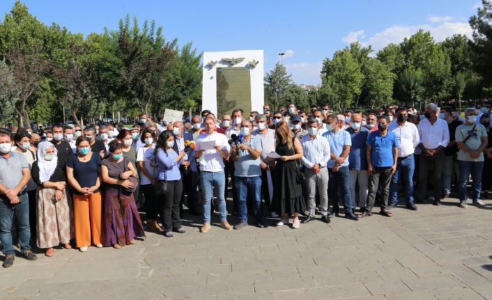 Irkçı saldırı Diyarbakır’da protesto edildi: Sorumlular yargılansın