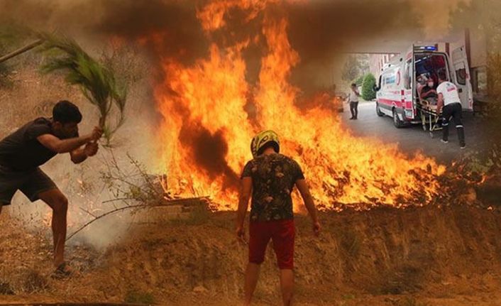 Manavgat'ta yangına müdahale eden iki işçi vefat etti