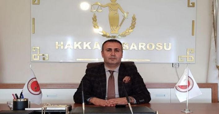 Hakkari Baro Başkanı Ergün Canan'dan 10 Ocak mesajı