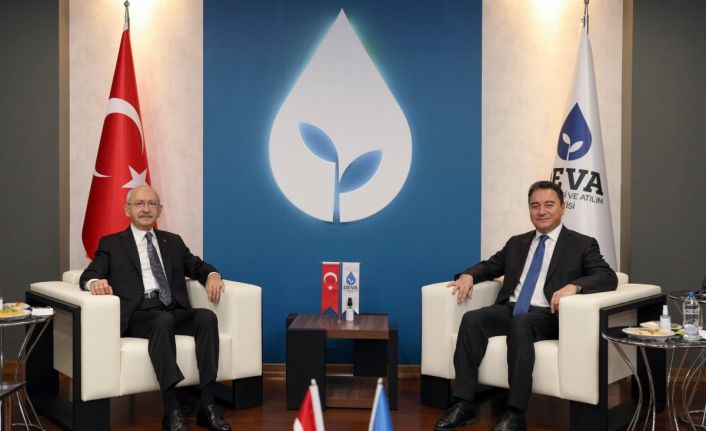 Kemal Kılıçdaroğlu ile Ali Babacan görüştü