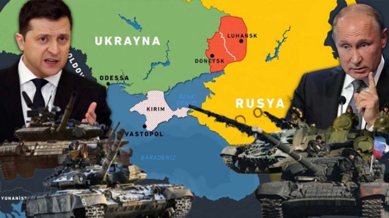 Rusya Donbass'a 'özel operasyon' başlattı, Kiev'den patlama sesleri geliyor