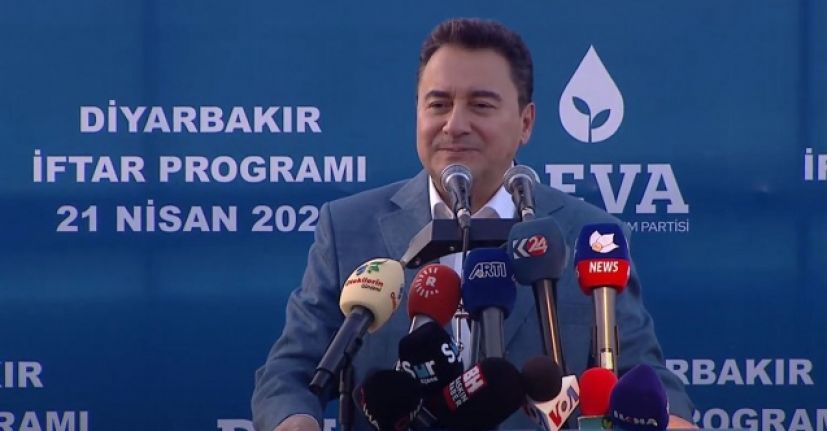 Babacan, Diyarbakır'da konuştu: Kuru kardeşlik sloganları atmıyoruz, eşitlik diyoruz