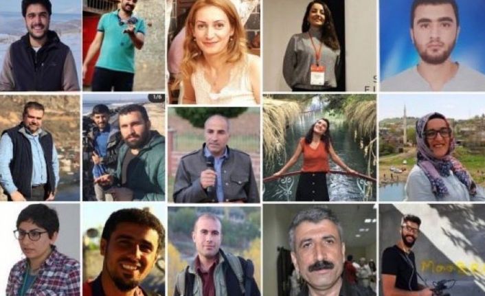 Diyarbakır'da gözaltına alınan 16 gazeteci tutuklandı