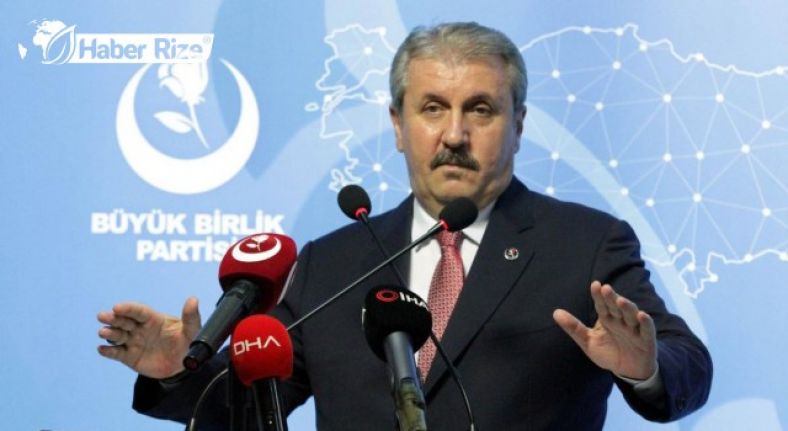 Mustafa Destici: Cumhurbaşkanı seçilen parti genel başkanlığından ayrılmalı