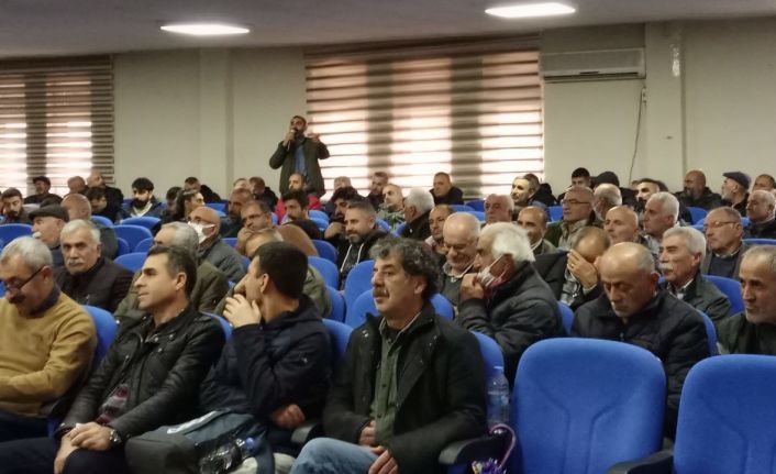 Dersim'de halk toplantısı: Su ve ulaşım zammı tartışıldı