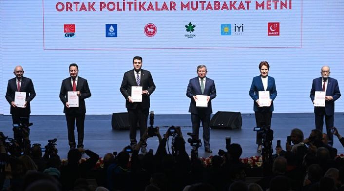 Millet İttifakı 'Ortak Mutabakat Metni'ni açıkladı