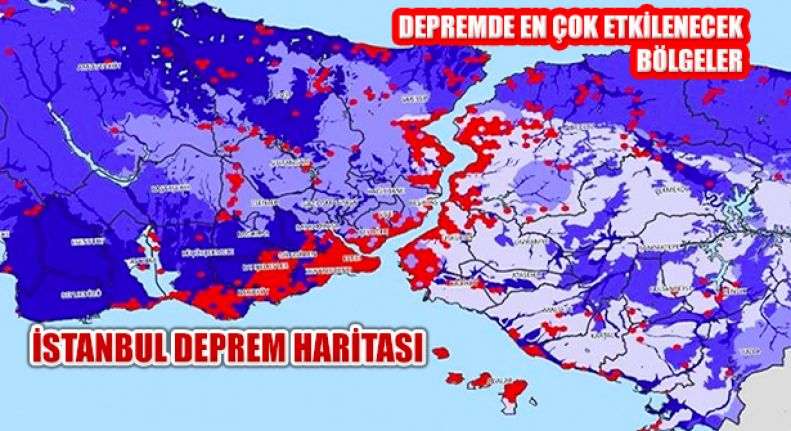 İstanbul'un deprem haritası: Düşük, orta ve yüksek riskli ilçeleri hangileri?