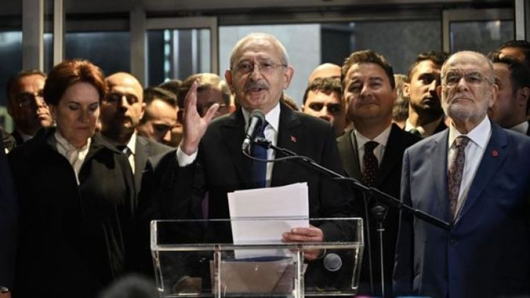 Millet İttifakı toplantısı sona erdi: Cumhurbaşkanı adayı Kılıçdaroğlu