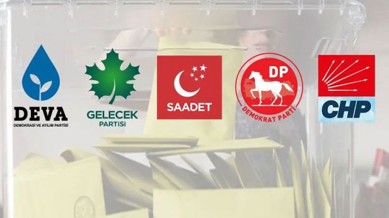 Saadet, DEVA, Demokrat Parti ve Gelecek Partisi seçime CHP listesinden girecek