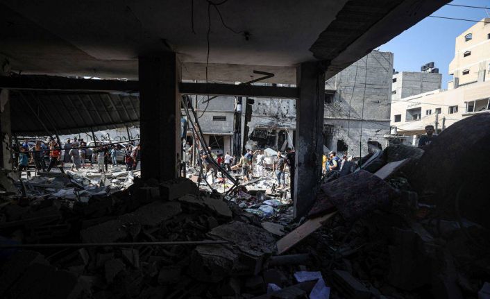 BM: Gazze'de 600 bin kişi yerinden edildi