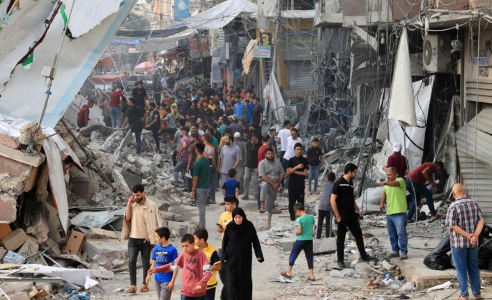 Gazze'de 338 bin kişi yerinden edildi: BM'den insani ateşkes çağrısı