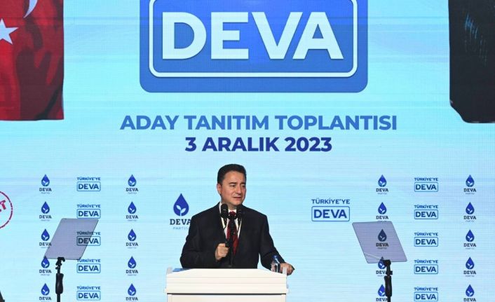 DEVA Partisi belediye başkan adaylarını tanıttı