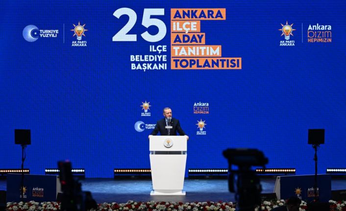 Cumhurbaşkanı Erdoğan Ankara İlçe Belediye Başkan Adayları Tanıtım Toplantısı'nda Konuştu