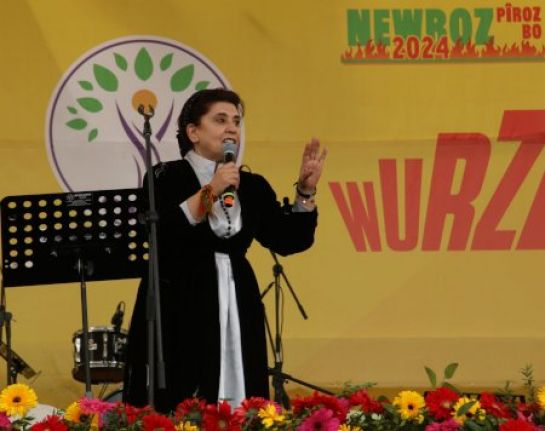Leyla Zana Newroz'da konuştu: Seçimden sonra barışın yolunu açacağız