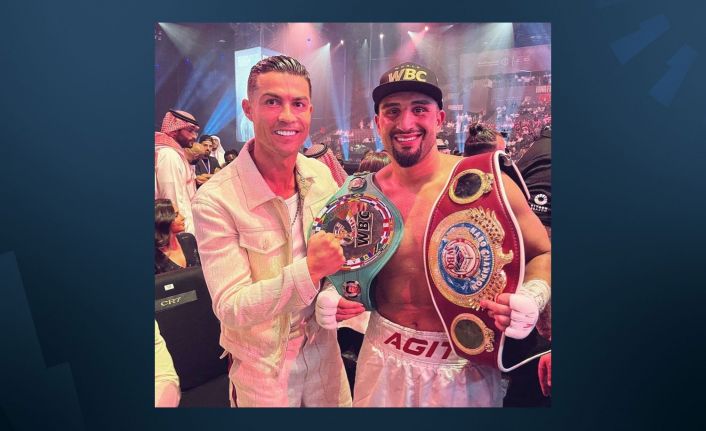 Cristiano Ronaldo, Kürt boksör Agit Kabayel'i tebrik etti