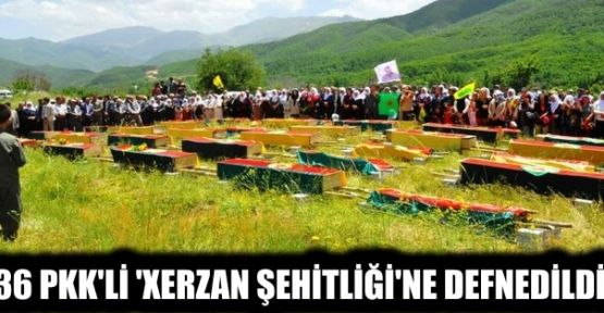 36 PKK'li defnedildi
