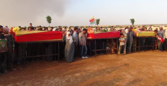 3 YPG savaşçısı toprağa verildi