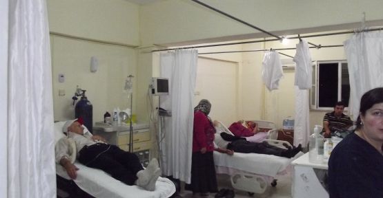 40 kişi taziye yemeğinden zehirlendi!