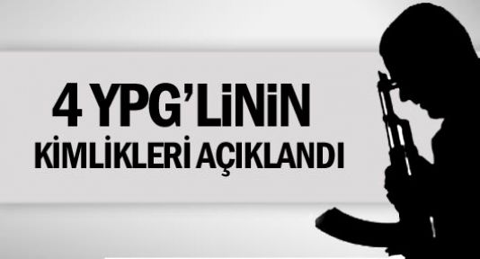 4 özgürlük savaşçısının kimliği açıklandı
