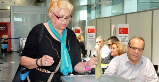 6 günde 430 bin 758 gurbetçi seçmen oy kullandı