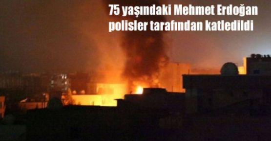 75 yaşındaki Mehmet Erdoğan polisler tarafından katledildi