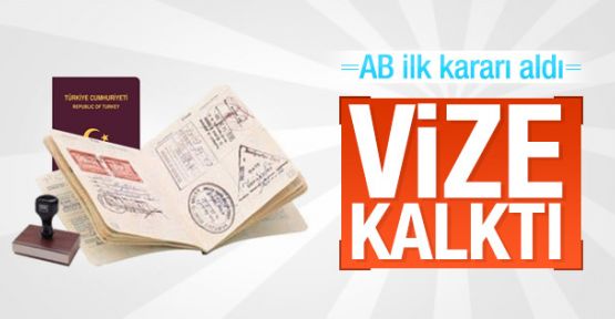 AB Komisyonu Türkiye'ye vize kararını verdi