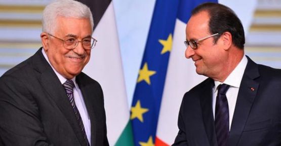 Abbas ve Hollande'dan İsrail'e eleştiri