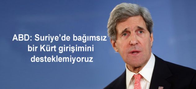 ABD: Suriye'de bağımsız bir Kürt girişimini desteklemiyoruz