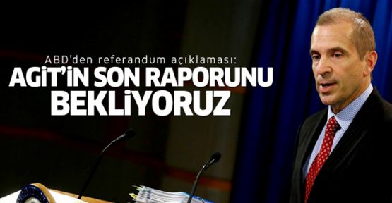 ABD'den referandum açıklaması