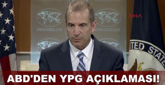 ABD'den YPG açıklaması!