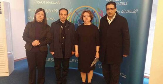 Açlık grevindeki HDP'li vekiller, AB ve BM yetkilileriyle görüştü
